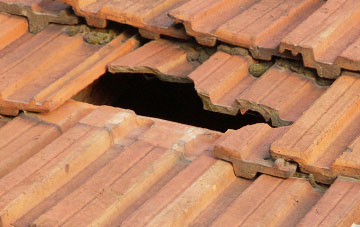roof repair Rossie Island, Angus
